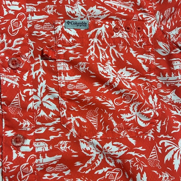 Youth Columbia PFG button down - Picture 2 of 4